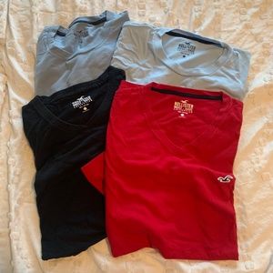 4 Hollister TShirts